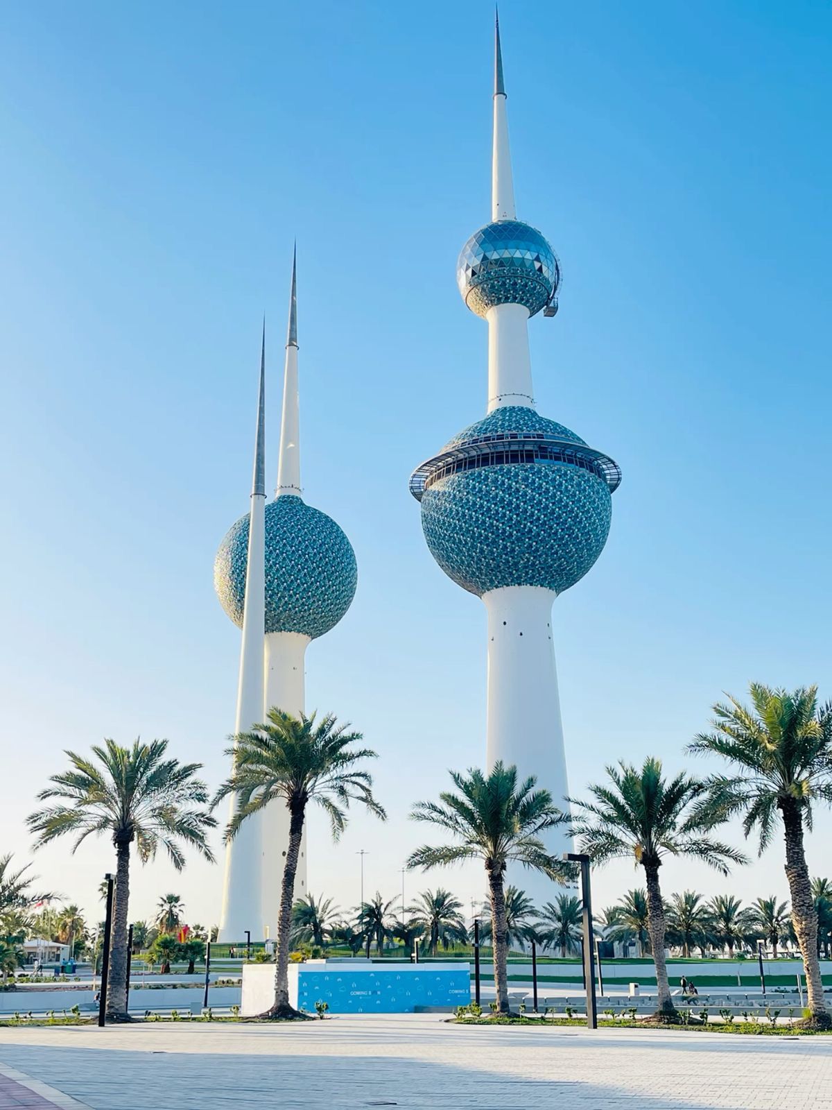 Kuwait Towers in Kuwait City